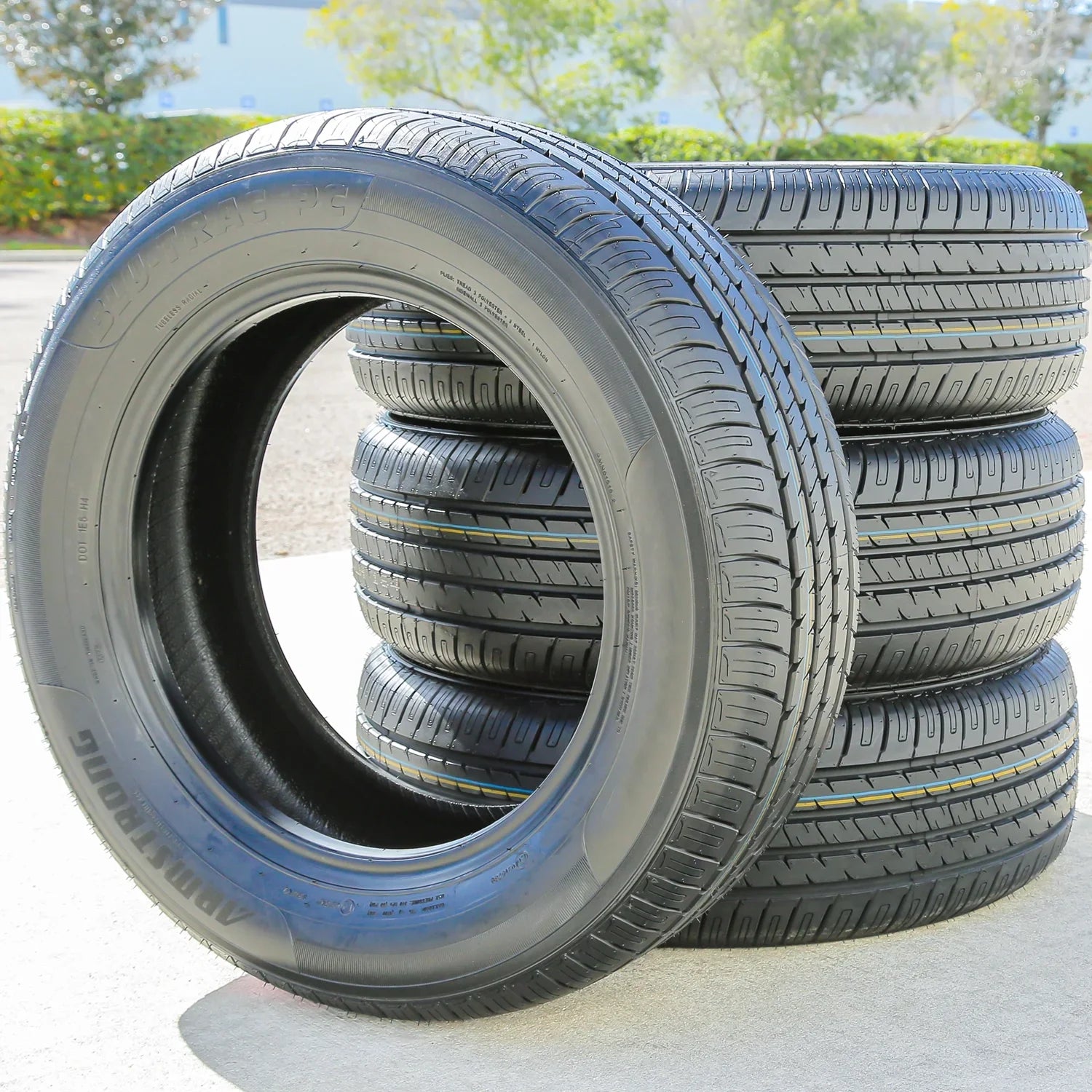 Armstrong Blu-Trac  215/65R17 99V A/S All Season Tire Fits: 2011-14 Ford Mustang Base, 2005-07 Chrysler 300 Touring