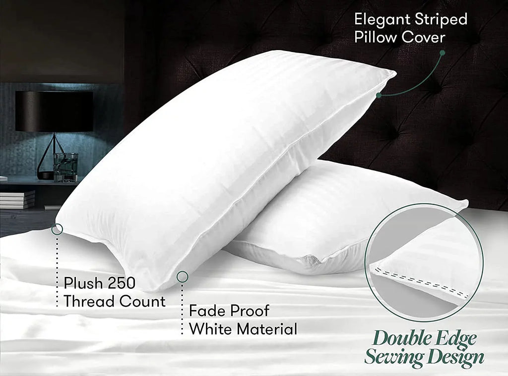 As Seen On  - Beck home Pillow 7 in 1 Bacteria Protection and Cooling Pillow (2 Set )