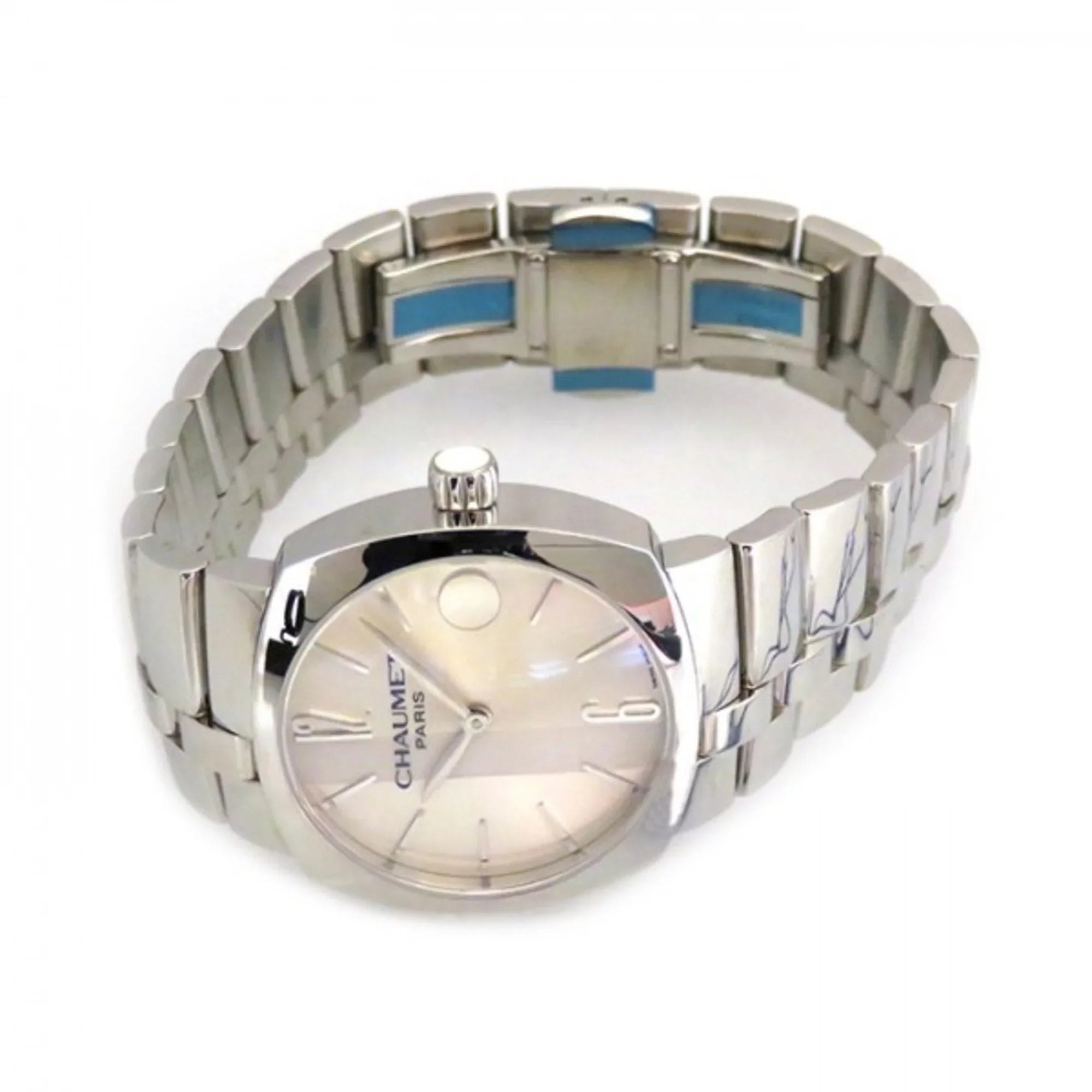 Pre-Owned Chaumet  Miss Dandy W1166029K silver dial watch ladies (Good)