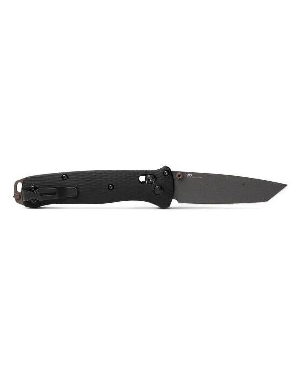 Benchmade Tanto Blade Black Aluminum Handle Folding Knife - -537GY-03