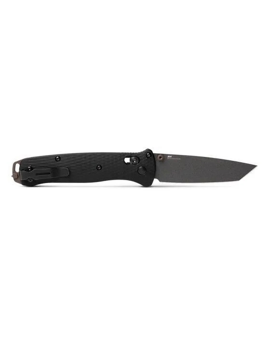 Benchmade Tanto Blade Black Aluminum Handle Folding Knife - -537GY-03