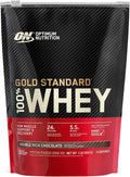 Optimum Nutrition, Gold Standard 100% Whey Protein Powder, Double Rich Chocolate, 1 lb, 14 Servings