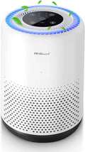 WeGuard K300 Air Purifier with H13 True  Filter  430 sq ft Coverage | for Allergens, Wildfire Smoke, Dust, Odors, Pollen, Pet Dander | Removal to 0.1 Microns  White, 1-Pack