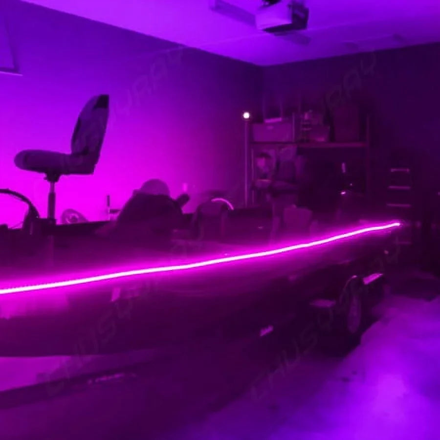 Lights Strip, Purple 300 LEDs Light Strips Kit for Bedroom, Home, Kitchen