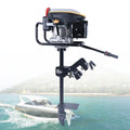 Miumaeov 4 Stroke 9  Outboard Motor 225  Fishing Boat Engine Air Cooling Single Cylinder Heavy Duty Boat Engine Marine Engine with  Ignition System 3600 r/min