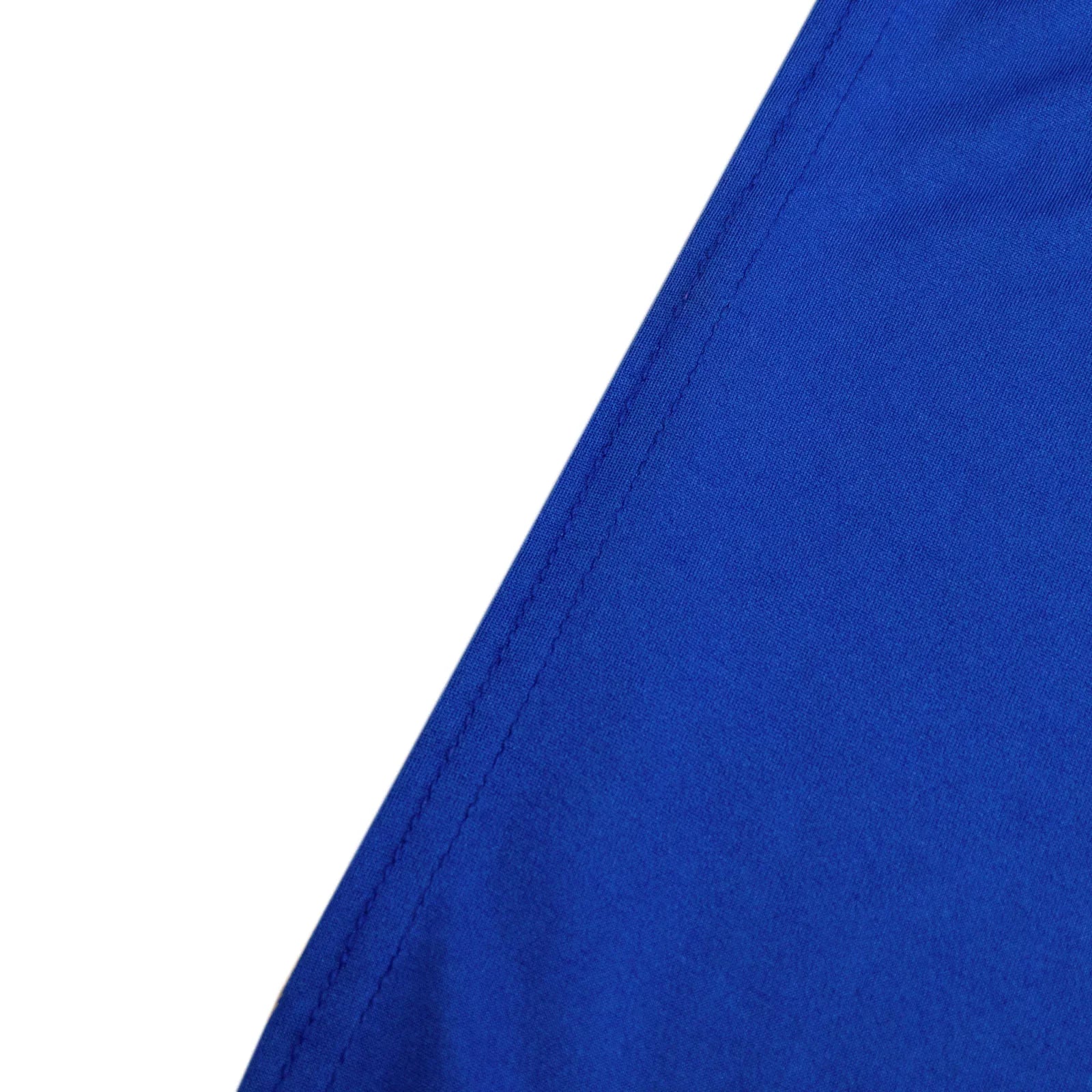 Efavormart Set of 4 | Matte Royal Blue Fitted Spandex Half Moon Wedding Arch Covers, Custom Fit Chiara Backdrop Stand Covers - 2.5ft,5ft,6ft,7ft