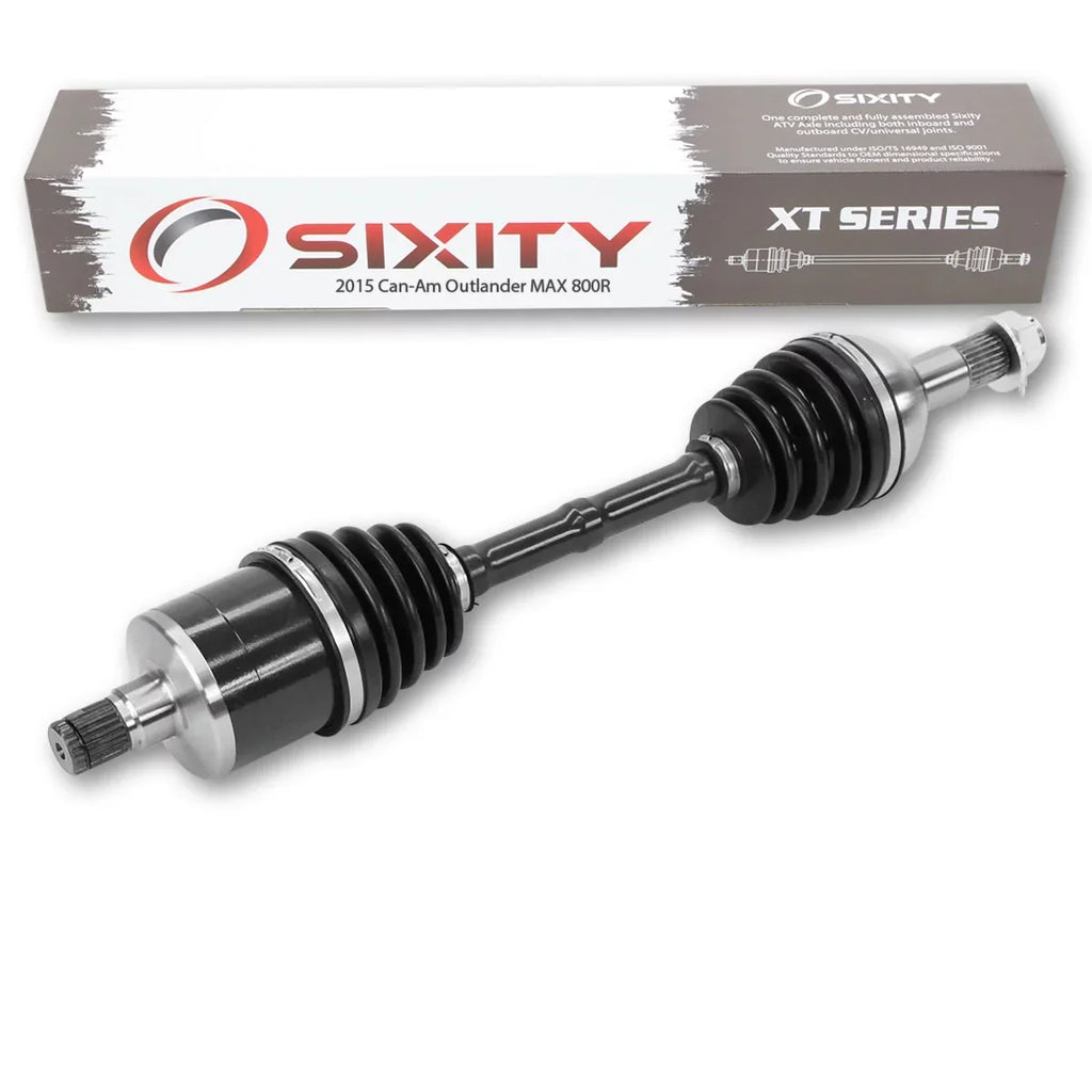 Sixity  Rear Left Axle compatible with Can-Am Outlander  800R 2015 -  4X4