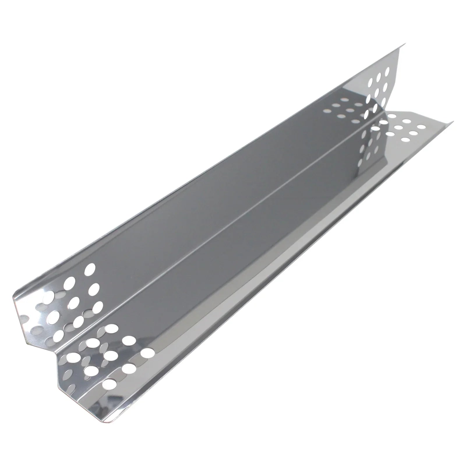 3-Pack  Grill Heat Shield Plate Tent Replacement Parts for Nexgrill 720-0745 - Compatible Barbeque Stainless Steel Flame Tamer, Guard, Deflector, Flavorizer Bar, Vaporizer Bar, Burner Cover 16 1/8"