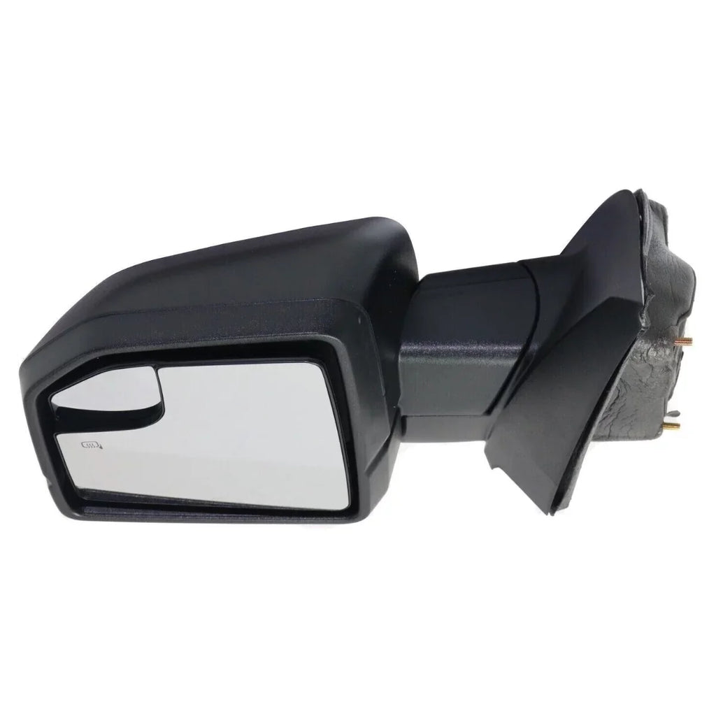 AutoShack Driver and Passenger Mirror Power Manual Folding Heated Textured Black Set of 2 Replacement for 2015 2016 2017 2018 Ford F-150 2.7L 3.0L 3.3L 3.5L 5.0L V6 V8 4WD  KAPFO1320523PR