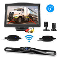 Backup Camera Wireless Car Rear View  Parking System Night Vision + 5" Monitor