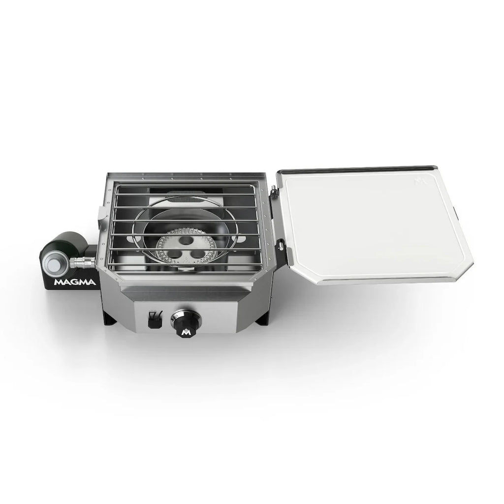 Magma Crossover Single Burner Camping Stove With Grill Top