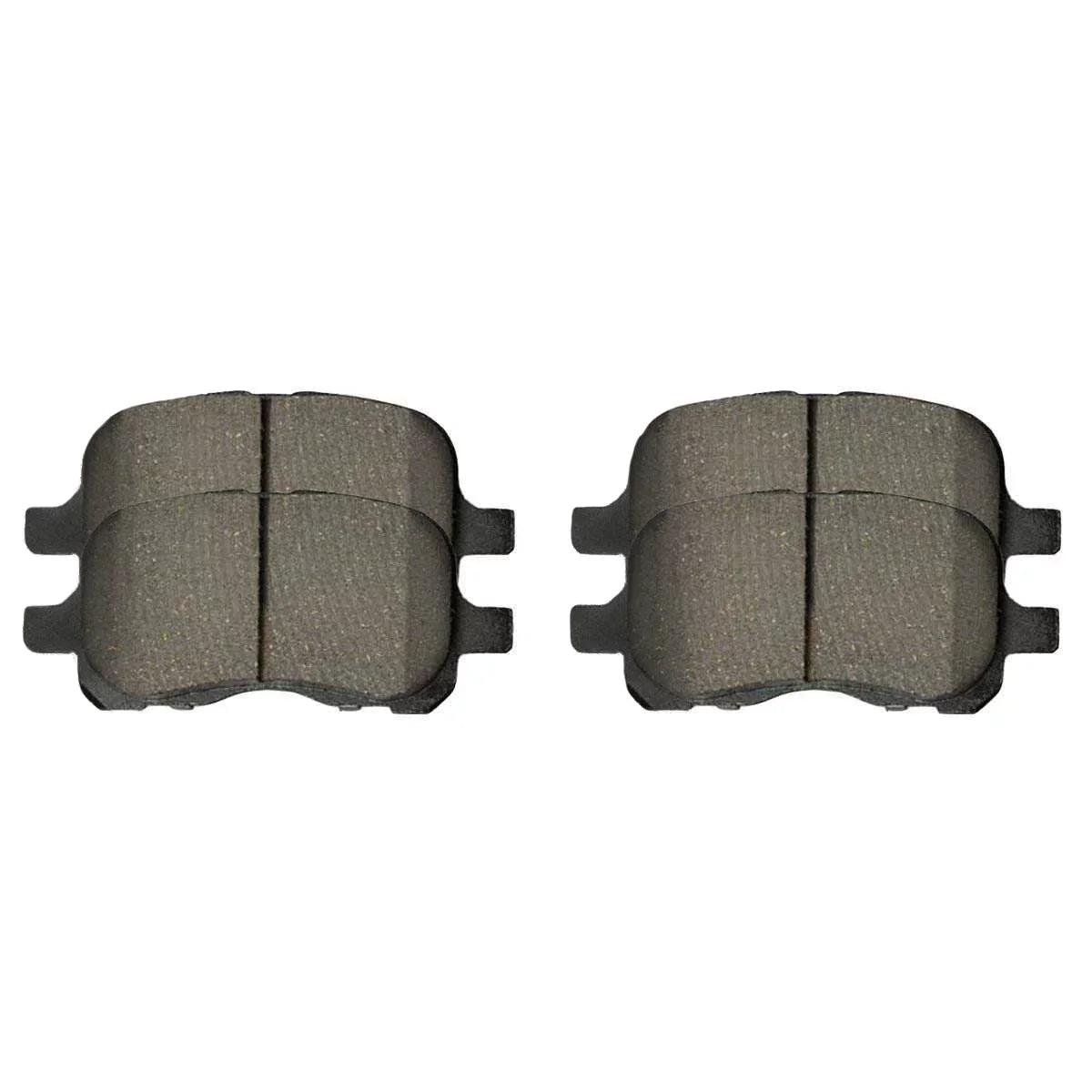 AutoShack Front Drilled Slotted Brake Rotors Black and Ceramic Pads Kit Driver and Passenger Side Replacement for 1998-2002 Toyota Corolla 1998 1999 2000 2001 2002 Chevrolet Prizm 1.8L