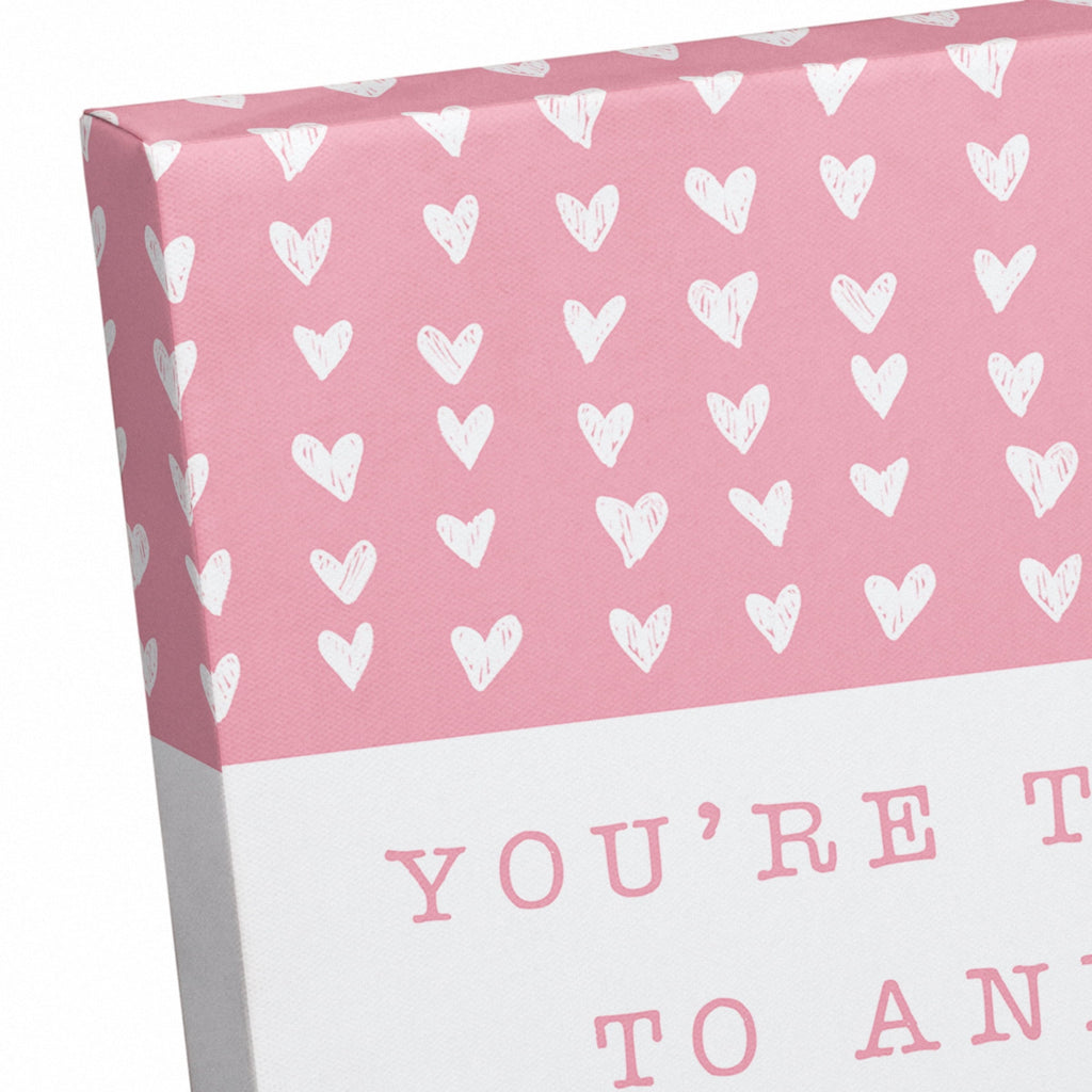 Creative Products One Annoy Forever Pink 14 x 11 Canvas Wall Art