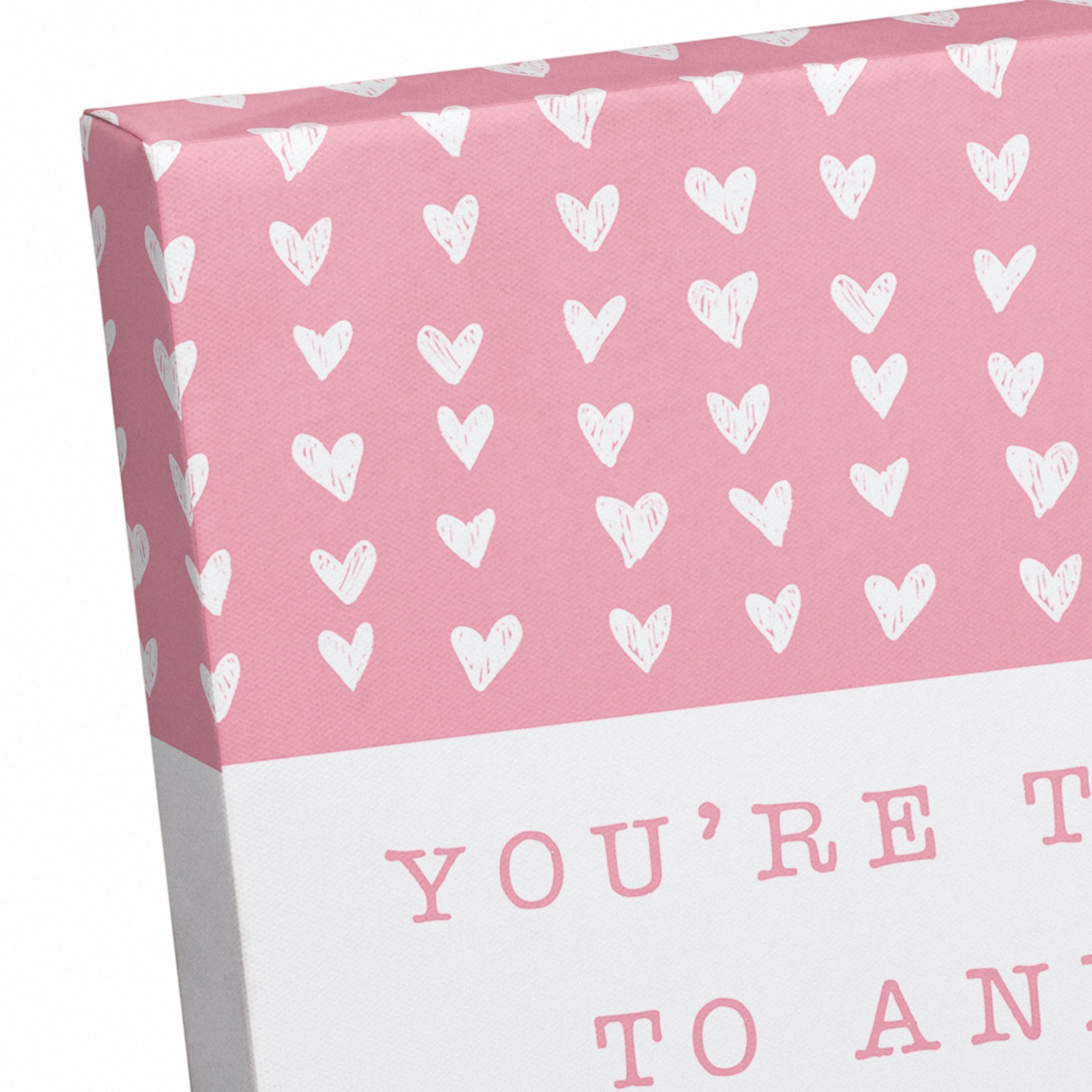 Creative Products One Annoy Forever Pink 14 x 11 Canvas Wall Art