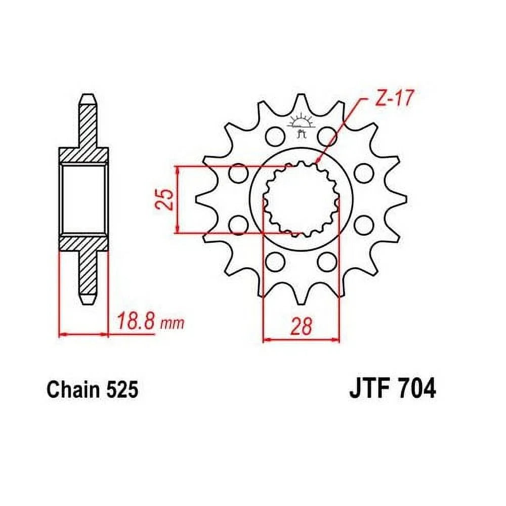 Front & Rear Sprocket Kit for Street  F800  2008-2013
