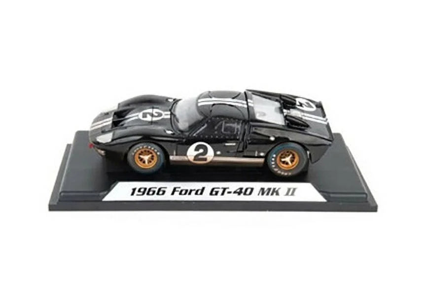 1966 Ford -40   #2 After Race (Dirty Version, Black - Shelby Collectibles SC431BK - 1/18 scale Diecast Model Toy Car