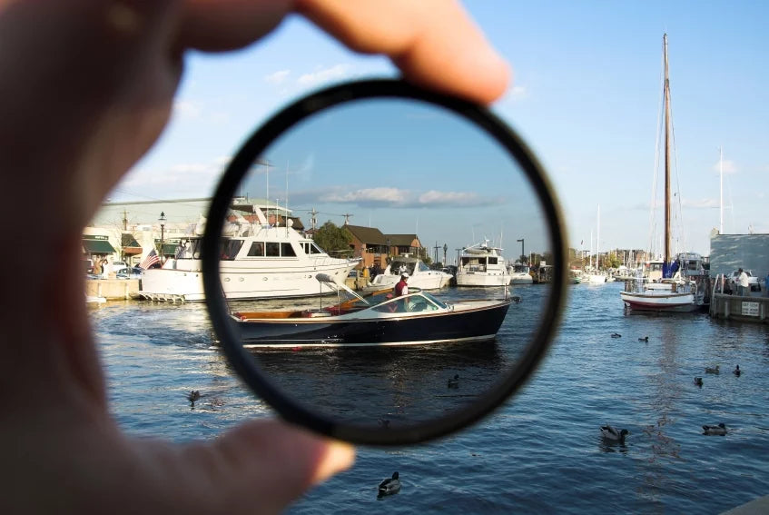 C- (Circular Polarizer) Multicoated | Multithreaded Glass Filter (52mm) For Olympus -570  (Includes Lens Adapter)