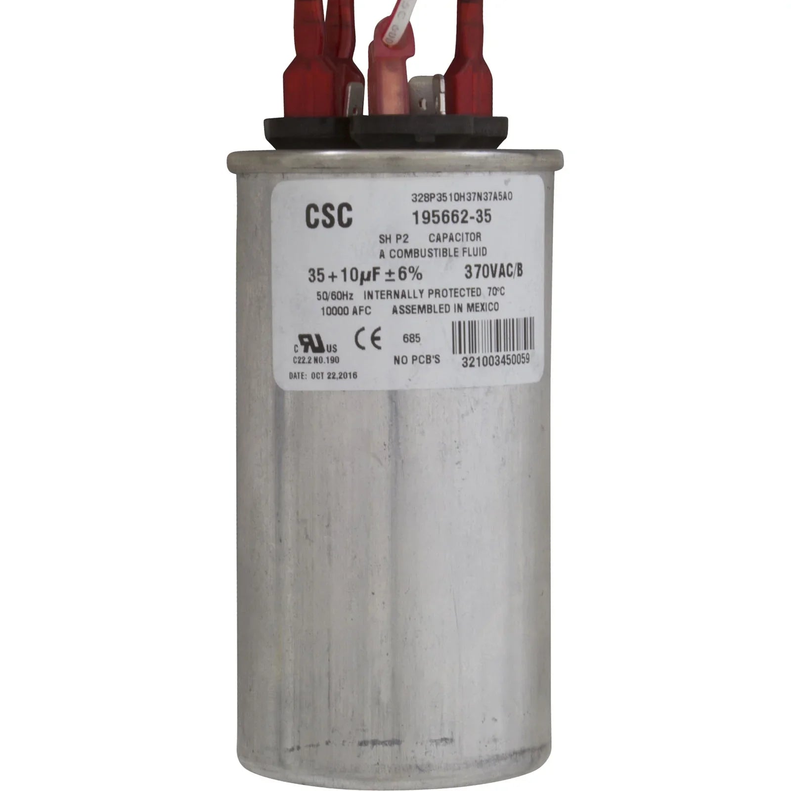 Century A.O. Smith 56Y Thru-Bolt 4.0 or 0.50  Waterway Replacement Pump Motor, 12.0/4.4A 230V B2235