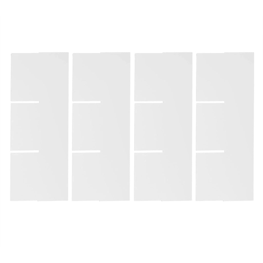 27 Slots Classroom Keepers Literature Storage Rack  File Holder White Mailbox