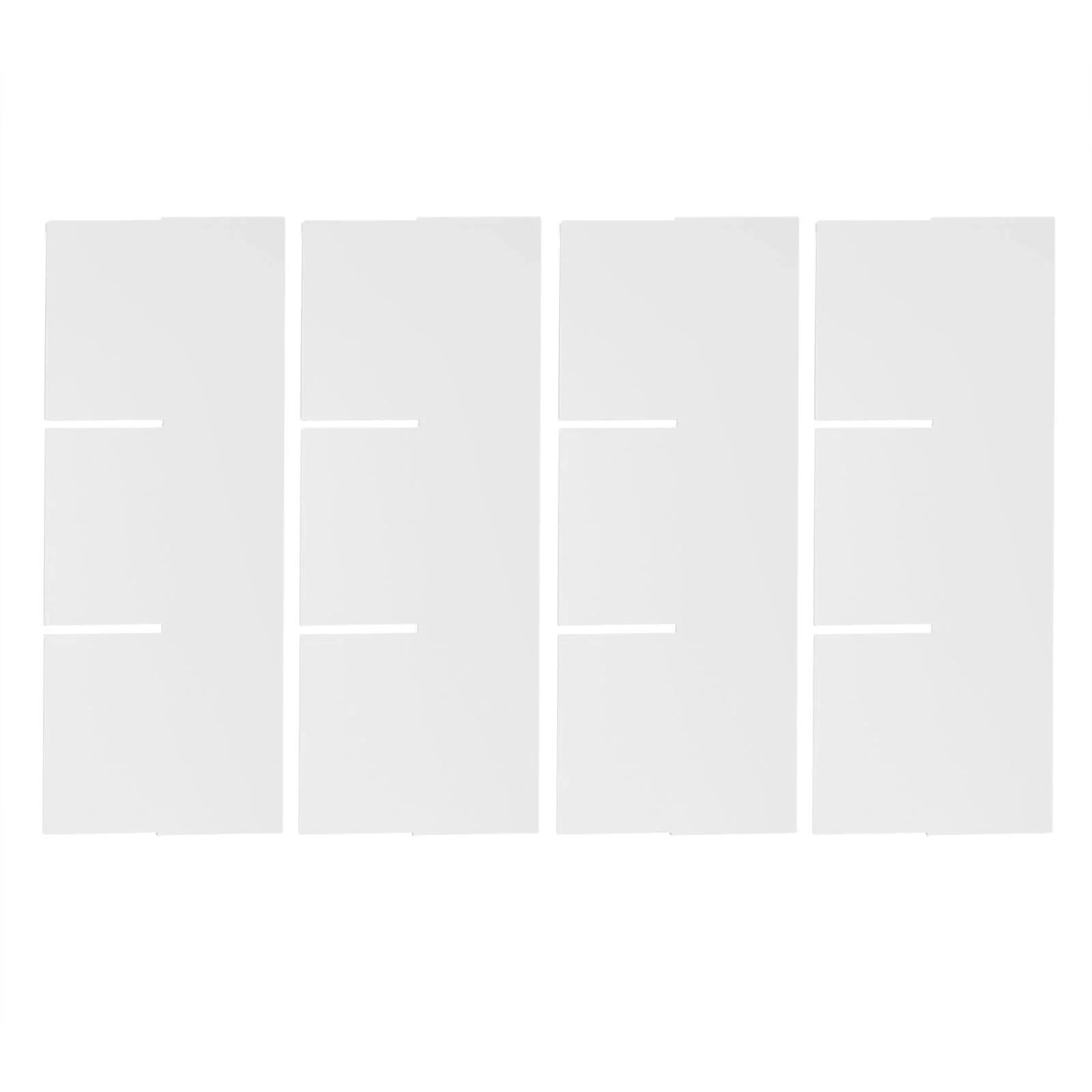27 Slots Classroom Keepers Literature Storage Rack  File Holder White Mailbox