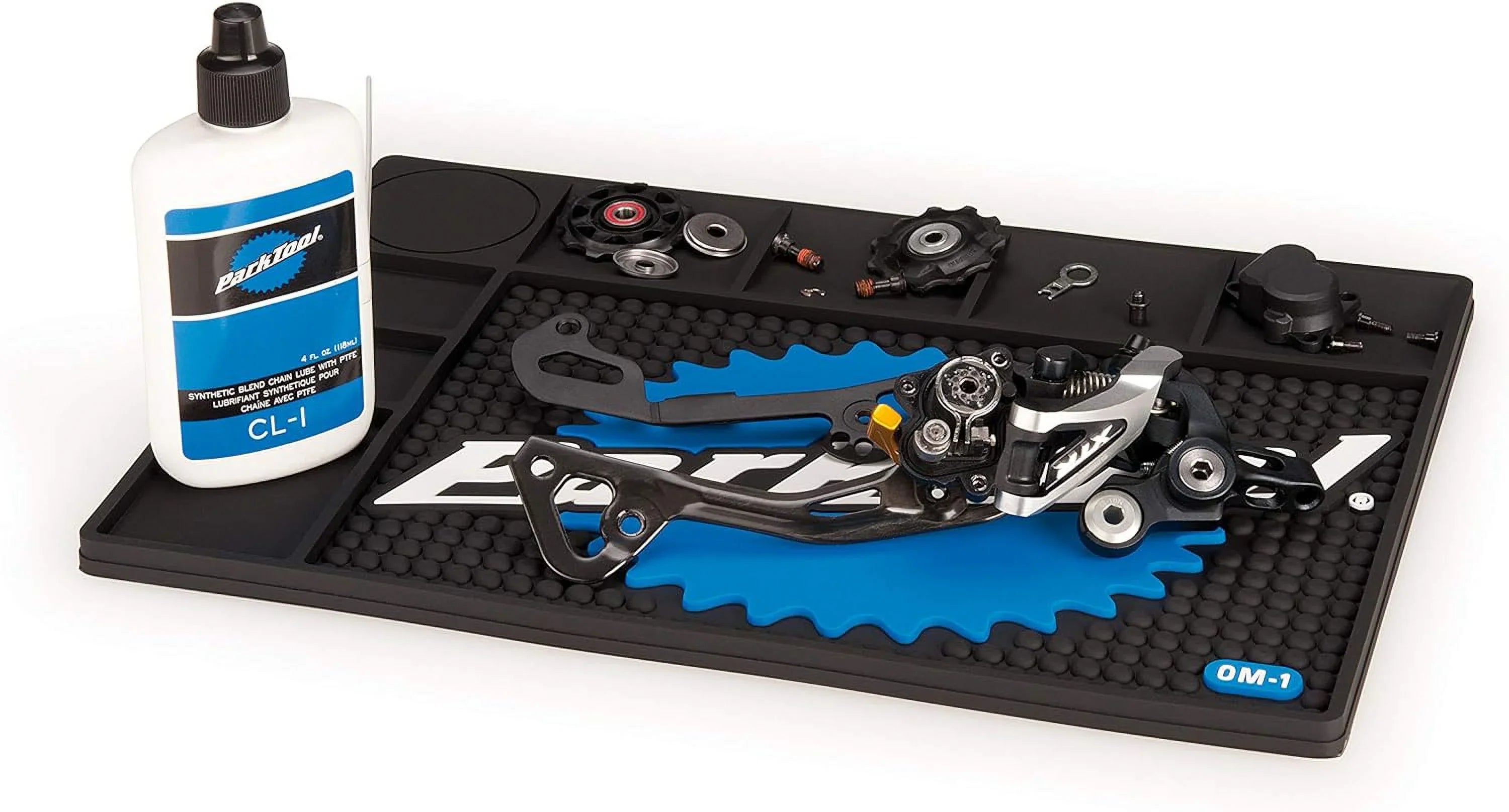 Park Tool -1 Bench Mat with Small pockets and dividers Durable  Rubber