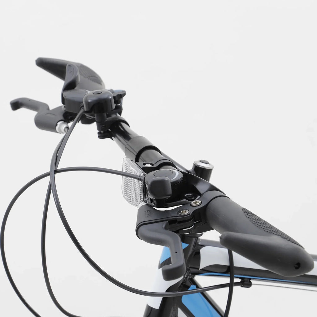 Mens 26 inch Wheels Mountain Bike for Teen, 21 Speed Road Bike, Black&Blue