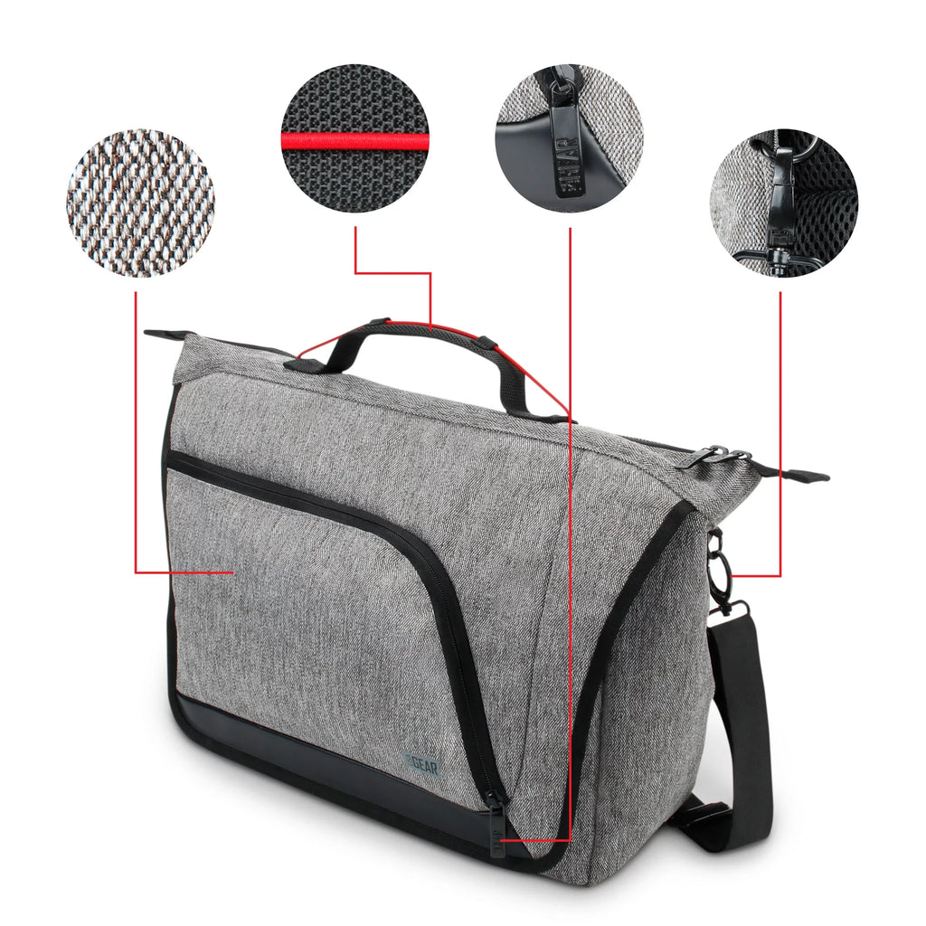 Gear Tabletop DnD Bag -  Player's Essentials Dungeons and Dragons Messenger Bag with Dividers