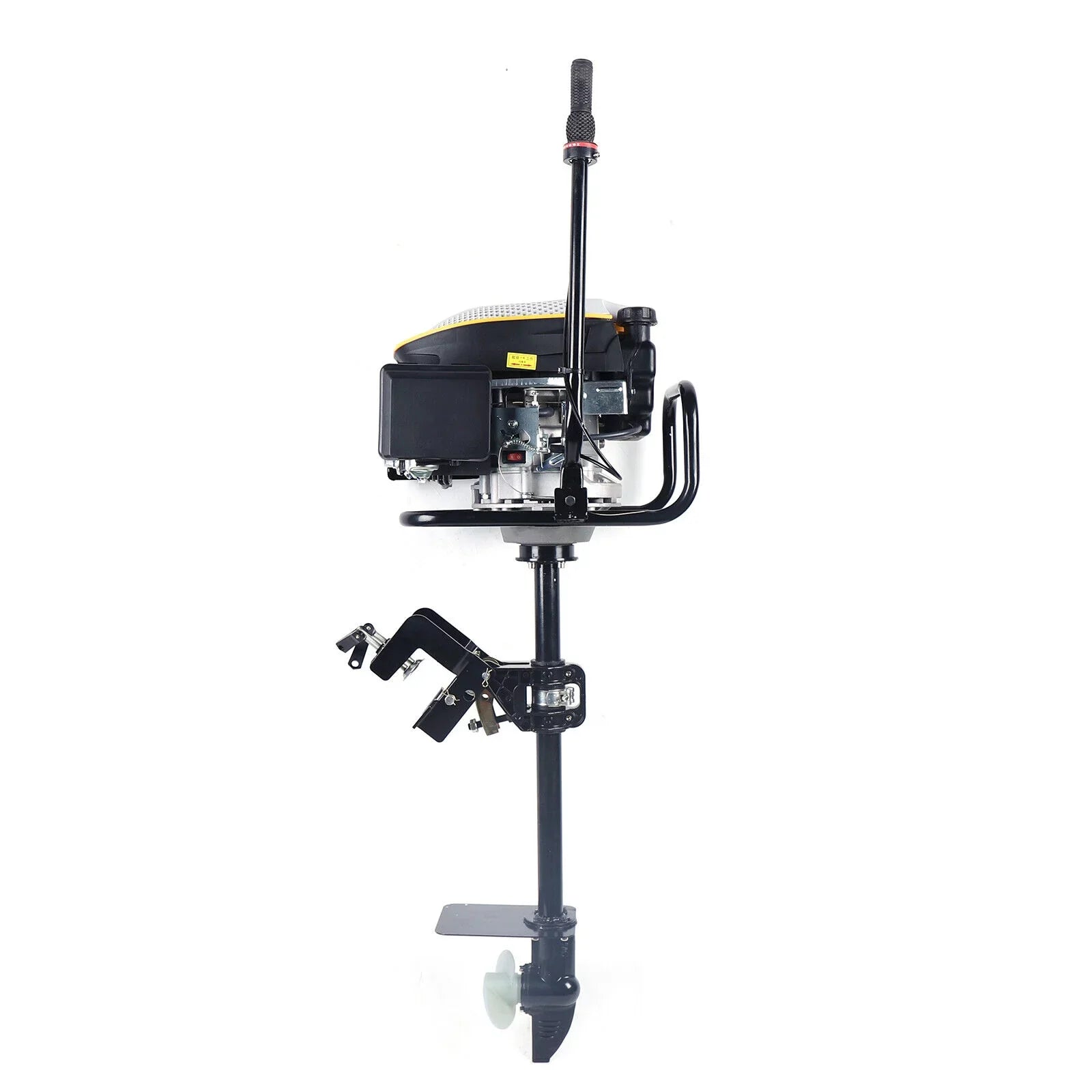 Miumaeov 4 Stroke 9  Outboard Motor 225  Fishing Boat Engine Air Cooling Single Cylinder Heavy Duty Boat Engine Marine Engine with  Ignition System 3600 r/min