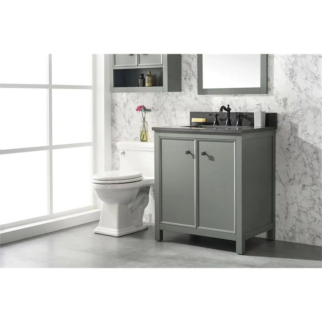 Legion Furniture 30" Contemporary /Veneer Wood Sink Vanity Cabinet - Green