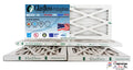 Glasfloss 13x20x1 -  10 -Qty:4 - Furnace Air Filter - Made in  (Actual Size: 12.5 x 19.5x7/8 inch)