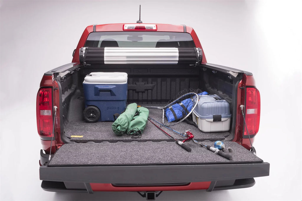 BedRug by RealTruck Classic Bed Mat Compatible with 2015 - 2022 Chevrolet Colorado/ Canyon, 5" Bed w/Drop-In Liner, Charcoal Grey | BMB15CCS