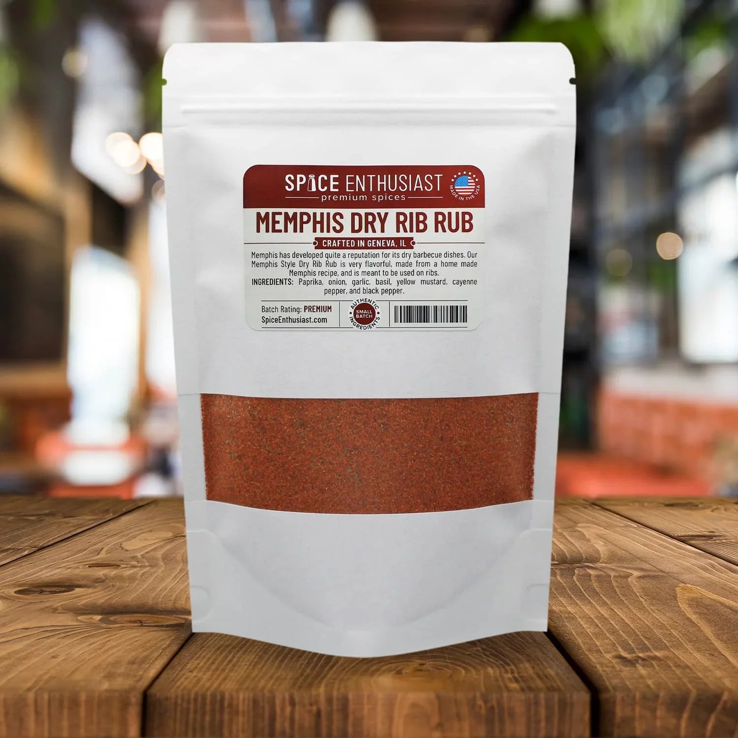 Spice Enthusiast Memphis Style Dry Rib Rub - 8 Oz
