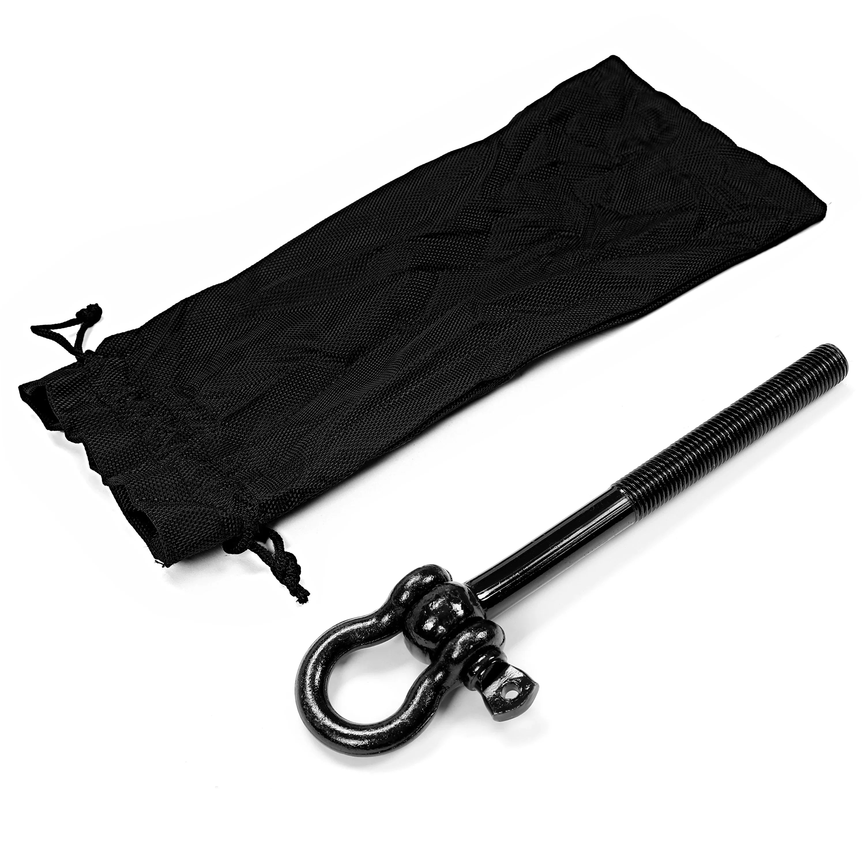 Kojem Steel Tow Hook Trailer Hitch Front Or Rear Trunk Hook for 2014-2023 Chevy Corvette C7 C8  Z06 ZR1 Replaces 15234068 Black