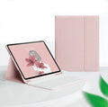 Keyboard Case for iPad 10th Generation, Slim Protective Case with Pencil Holder, Detachable Wireless Keyboard Case for iPad 10th Generation 10.9 Inch -pink
