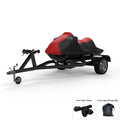 Weatherproof Jet Ski Cover For  Wave Runner 650  1991-1993 -  / Black Color - All Weather - Trailerable - Protects from Rain, Sun,  Rays, And More! Includes Trailer Straps And Storage Bag