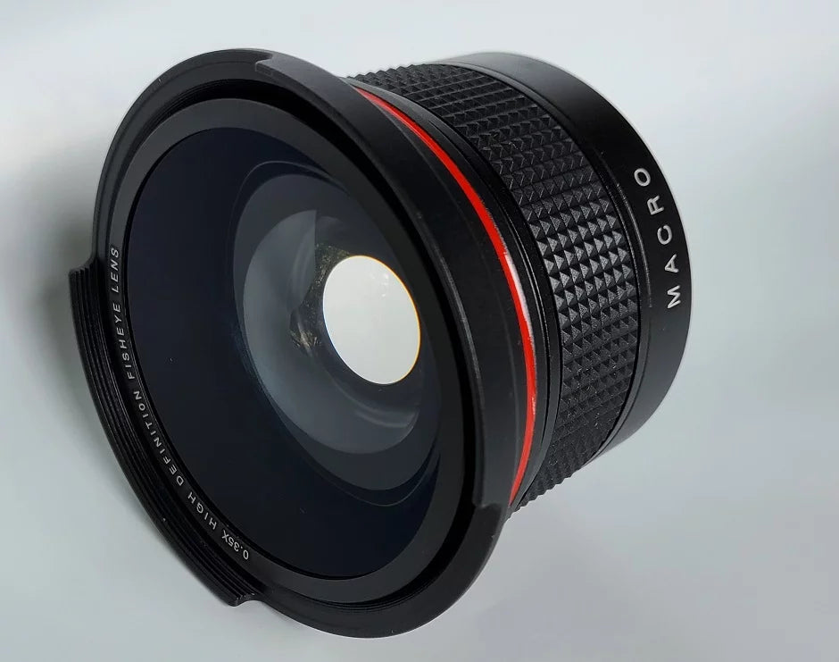 Ultra Super  Panoramic Fisheye Lens For Panasonic -VX981K -WXF991 HCVX981