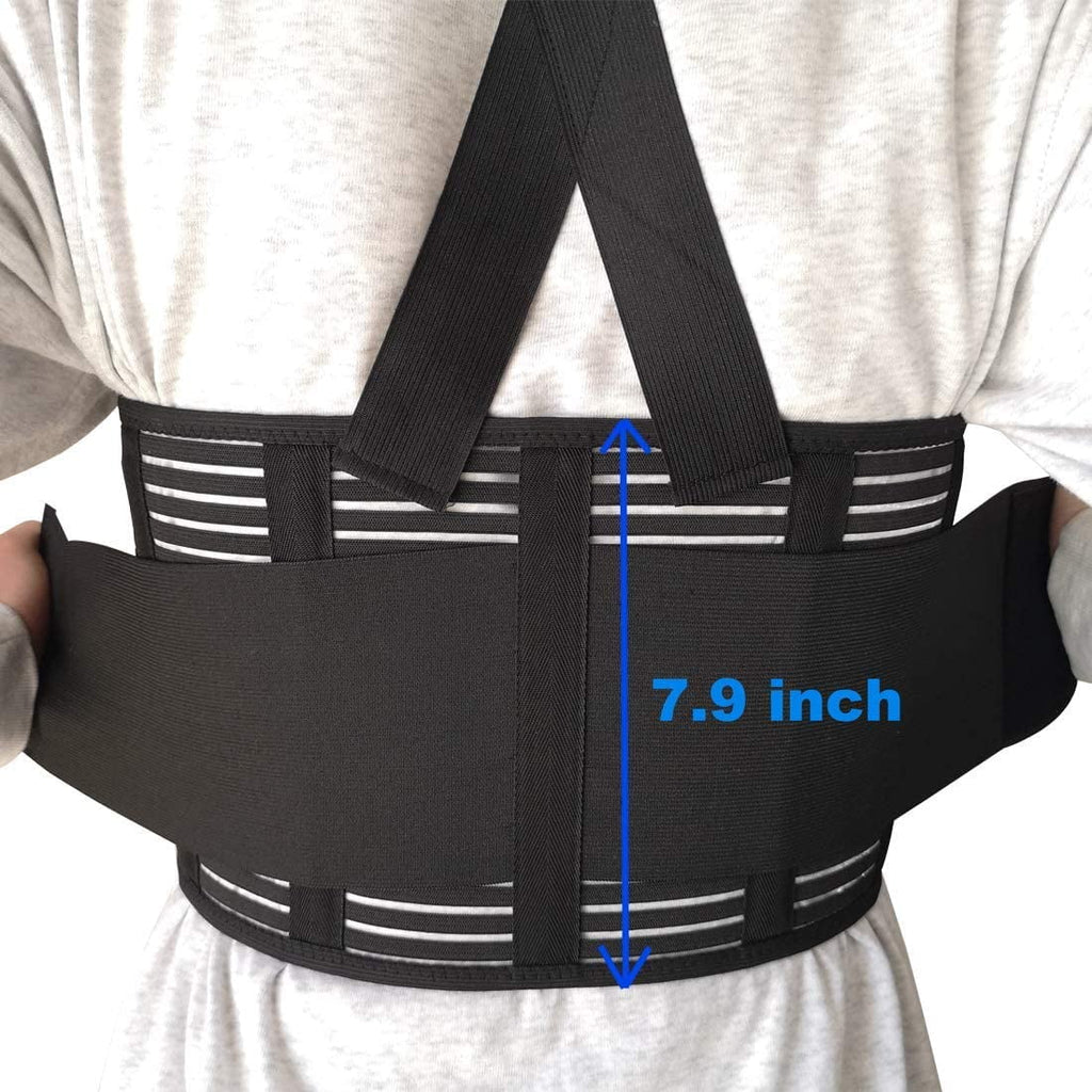 Solmyr Rib and Chest Support Brace, Broken Rib Brace, Breathable Rib Belt for Sore or Bruised Ribs Support, Sternum Injuries, Dislocated Ribs Protection, Pulled Muscle Pain (L/)