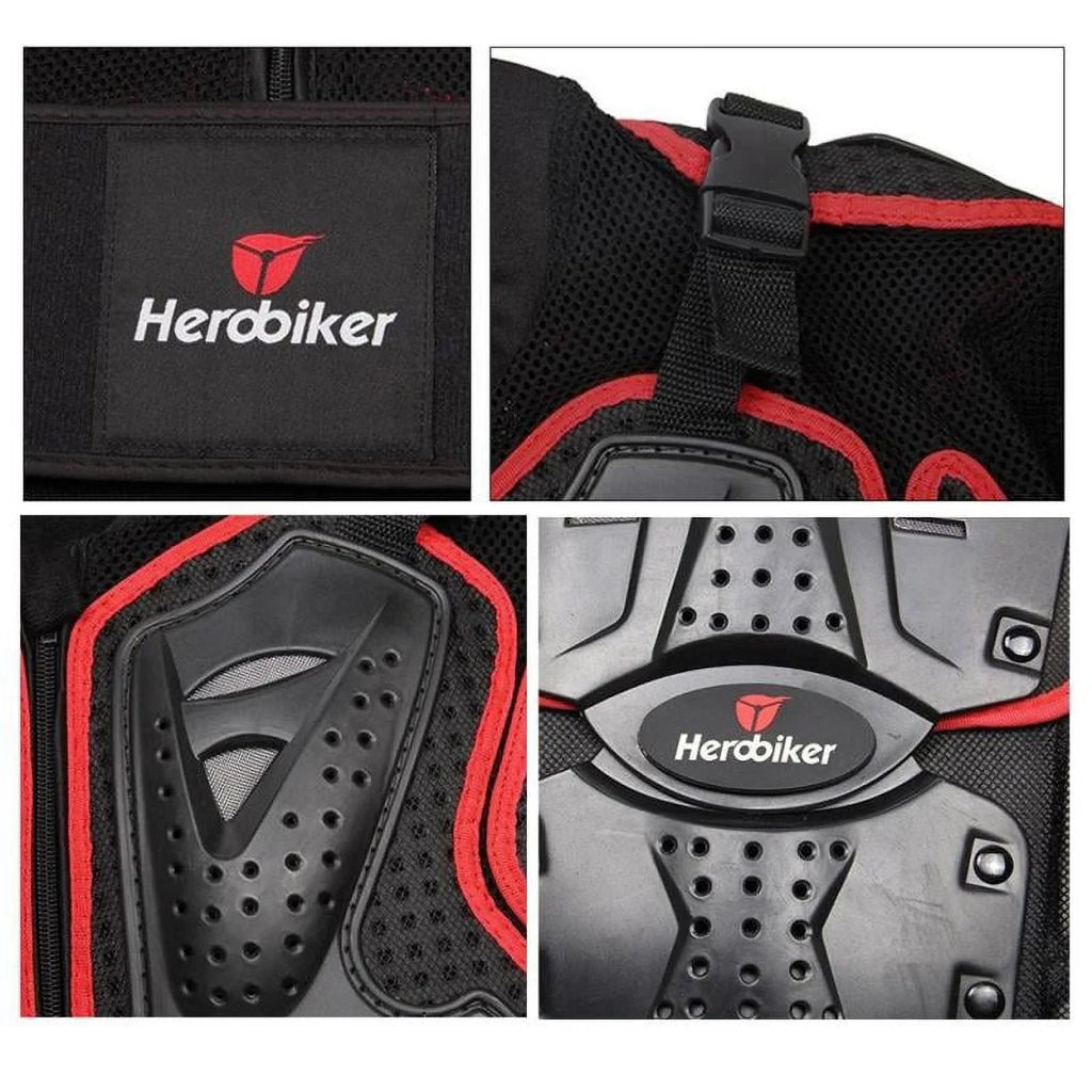 Motorcycle Protective Jacket Black