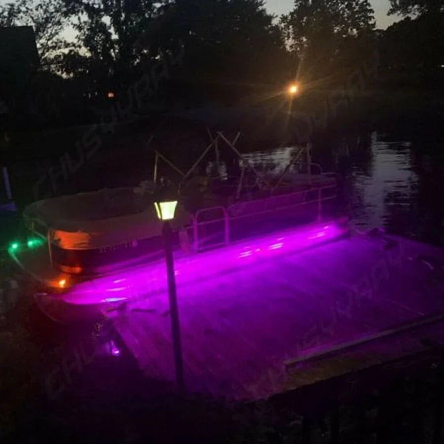 Lights Strip, Purple 300 LEDs Light Strips Kit for Bedroom, Home, Kitchen