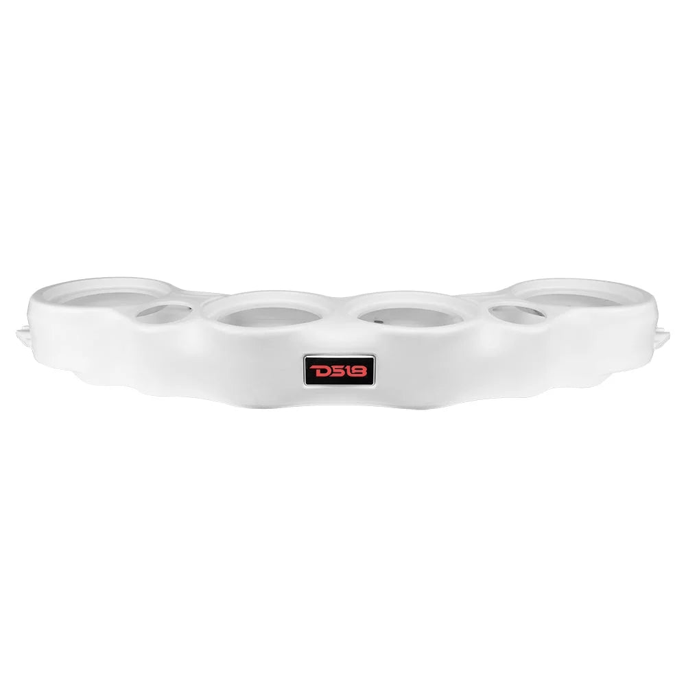 DS18 White J- Jeep Wrangler Soundbar System for    07-19