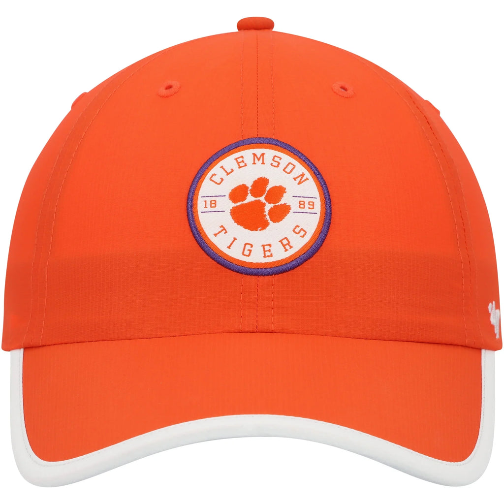 Men's '47  Orange Clemson Tigers Microburst Clean Up Adjustable Hat -