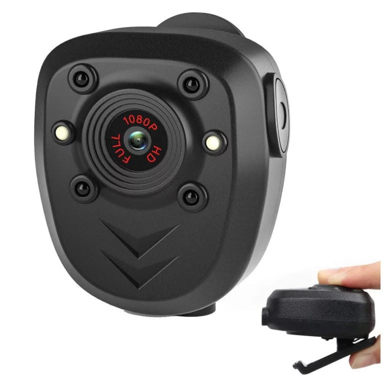 Mini Body Camera Video Recorder, Wearable Police Body cam with Night Vision, Built-in 32GB Memory Card, HD1080P,Record Video,Night Vision, 4-6HR Battery Life, Law Enforcement, Security Guard, Home