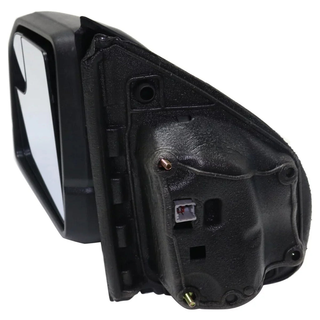 AutoShack Driver and Passenger Mirror Power Manual Folding Heated Textured Black Set of 2 Replacement for 2015 2016 2017 2018 Ford F-150 2.7L 3.0L 3.3L 3.5L 5.0L V6 V8 4WD  KAPFO1320523PR