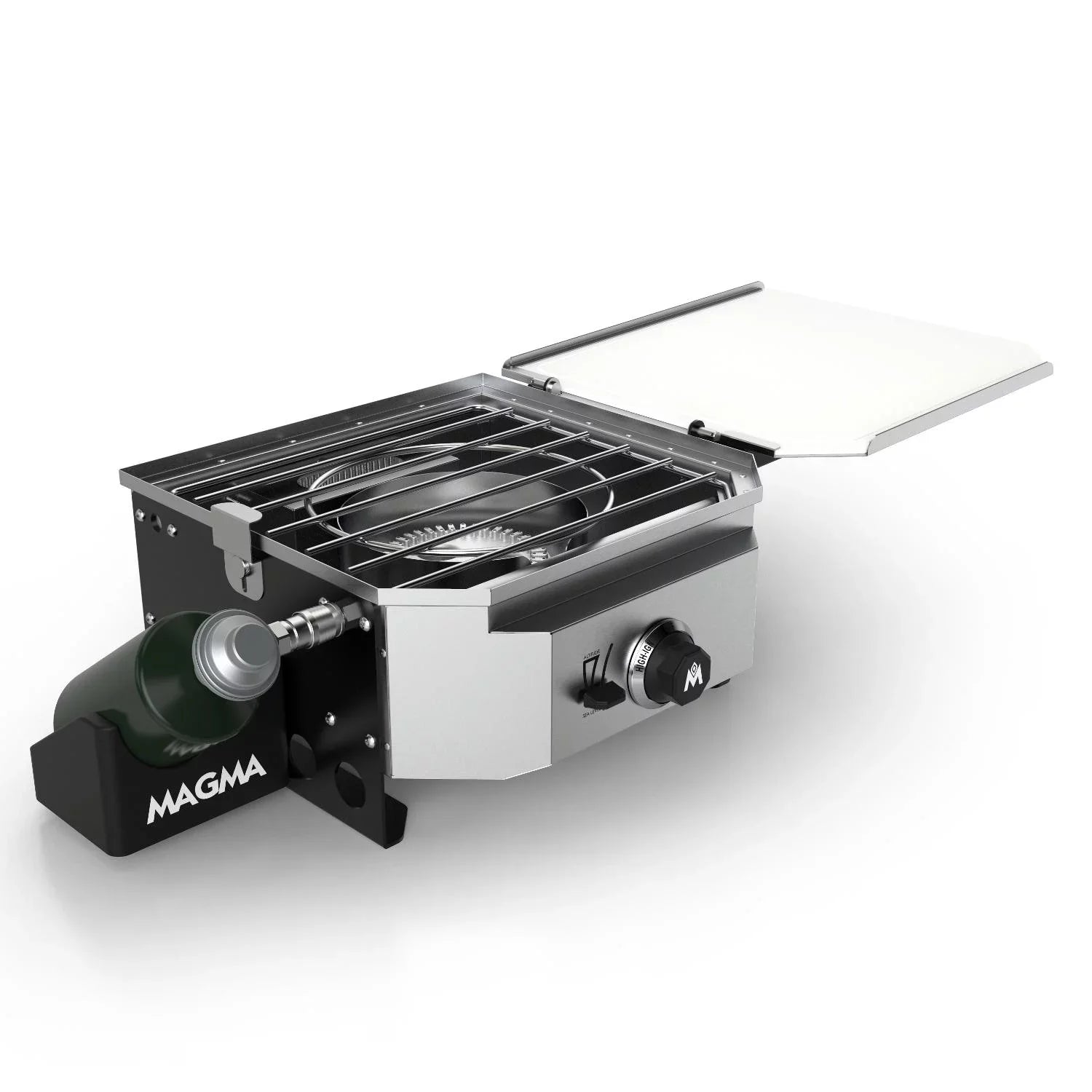 Magma Crossover Single Burner Camping Stove With Grill Top