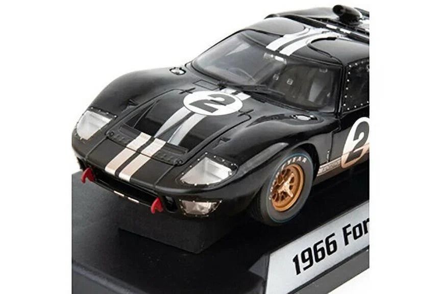 1966 Ford -40   #2 After Race (Dirty Version, Black - Shelby Collectibles SC431BK - 1/18 scale Diecast Model Toy Car