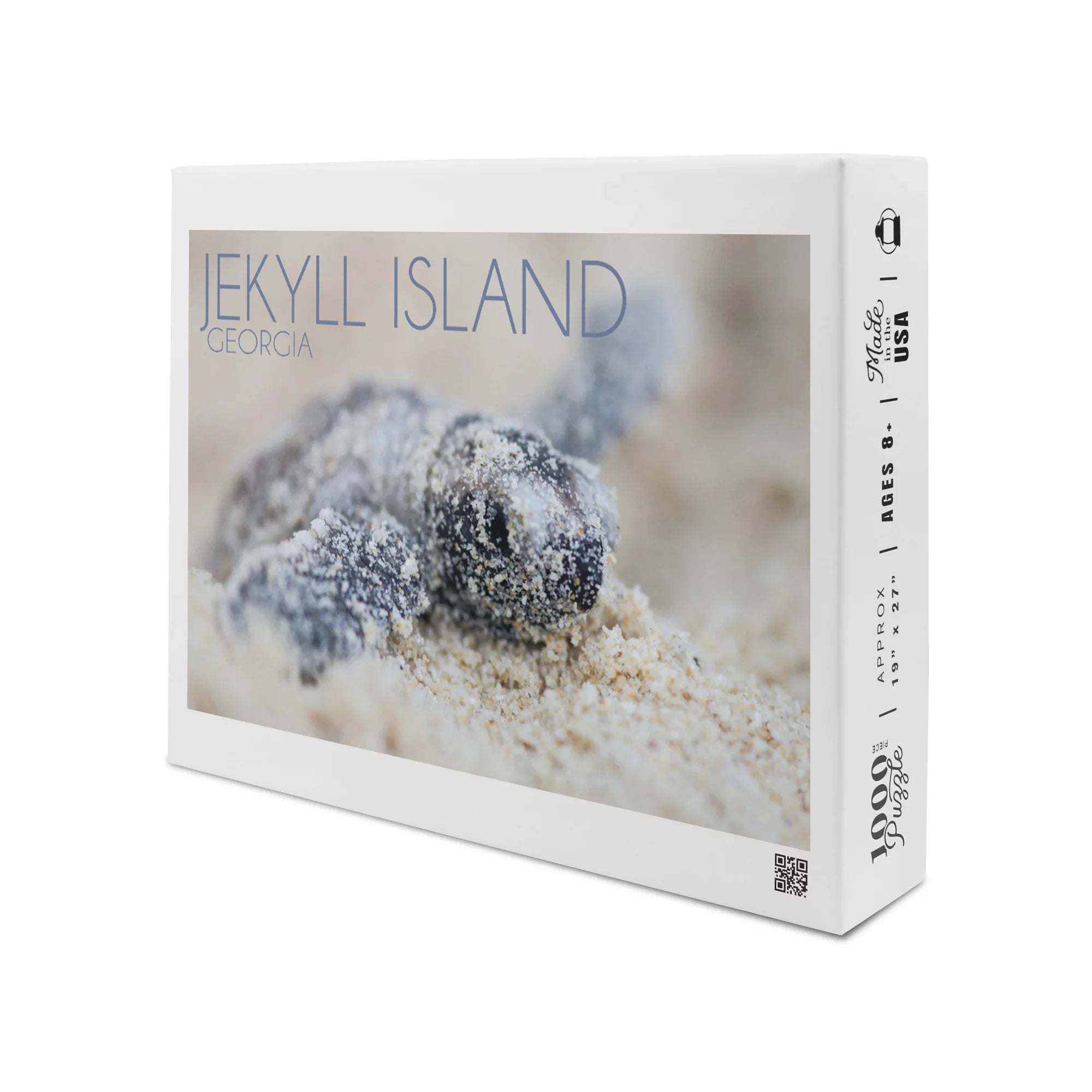 Jekyll Island, Georgia, Hawksbill Turtle Hatching (1000 Piece Puzzle, Size 19x27, Challenging Jigsaw Puzzle for Adults and Family, Made in )
