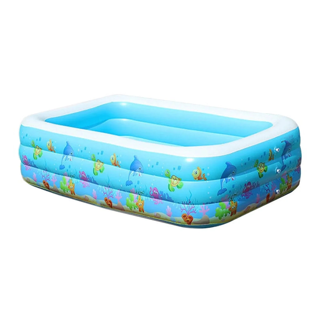 Eccomum Portable Swimming Pool Inflatable Baby Swimming Pool Outdoor Children Basin Kid Bathtub