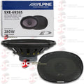 Pair Alpine -6926S 6x9 280 Watt 2-Way Car Audio Coaxial Speakers