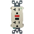 Mfg R11-Gfnt2-0Ri Outlet  Self Test Red & Black Button, 15A - Ivory