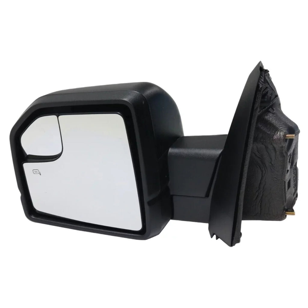 AutoShack Driver and Passenger Mirror Power Manual Folding Heated Textured Black Set of 2 Replacement for 2015 2016 2017 2018 Ford F-150 2.7L 3.0L 3.3L 3.5L 5.0L V6 V8 4WD  KAPFO1320523PR